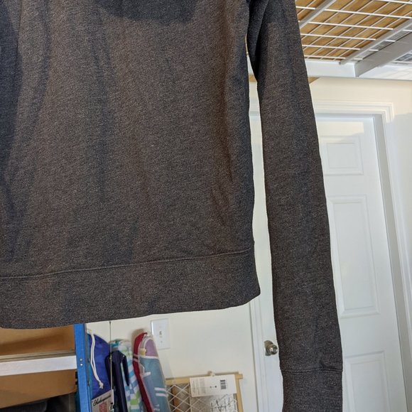 Victoria's Secret PINK Light Weight Sweatshirt Hoodie Jacket in Gray - Size M - Picture 10 of 11